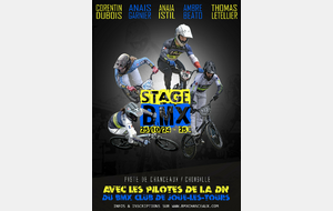 STAGE 25/10/24 AVEC LES PILOTES DE LA DN DU BMX CLUB DE JOUE-LES-TOURS !